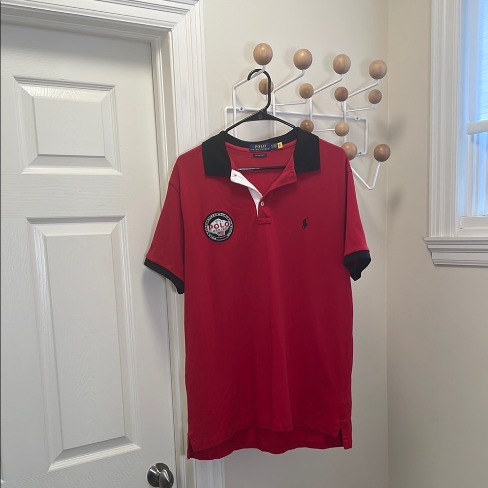 Ralph Lauren - Classic Short Sleeve Polo Shirt - Red - XL
